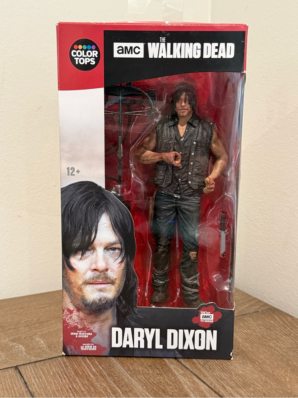 Mcfarlane The Walking Dead Color Tops Figure Daryl Dixon—FAN FAVORITE!!!